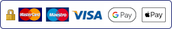 Online credit or debit card payments secured by PayPal